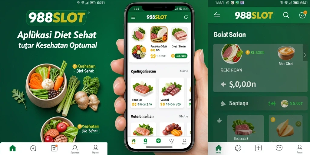 Antarmuka 988SLOT yang menarik untuk kemudahan akses diet sehat.